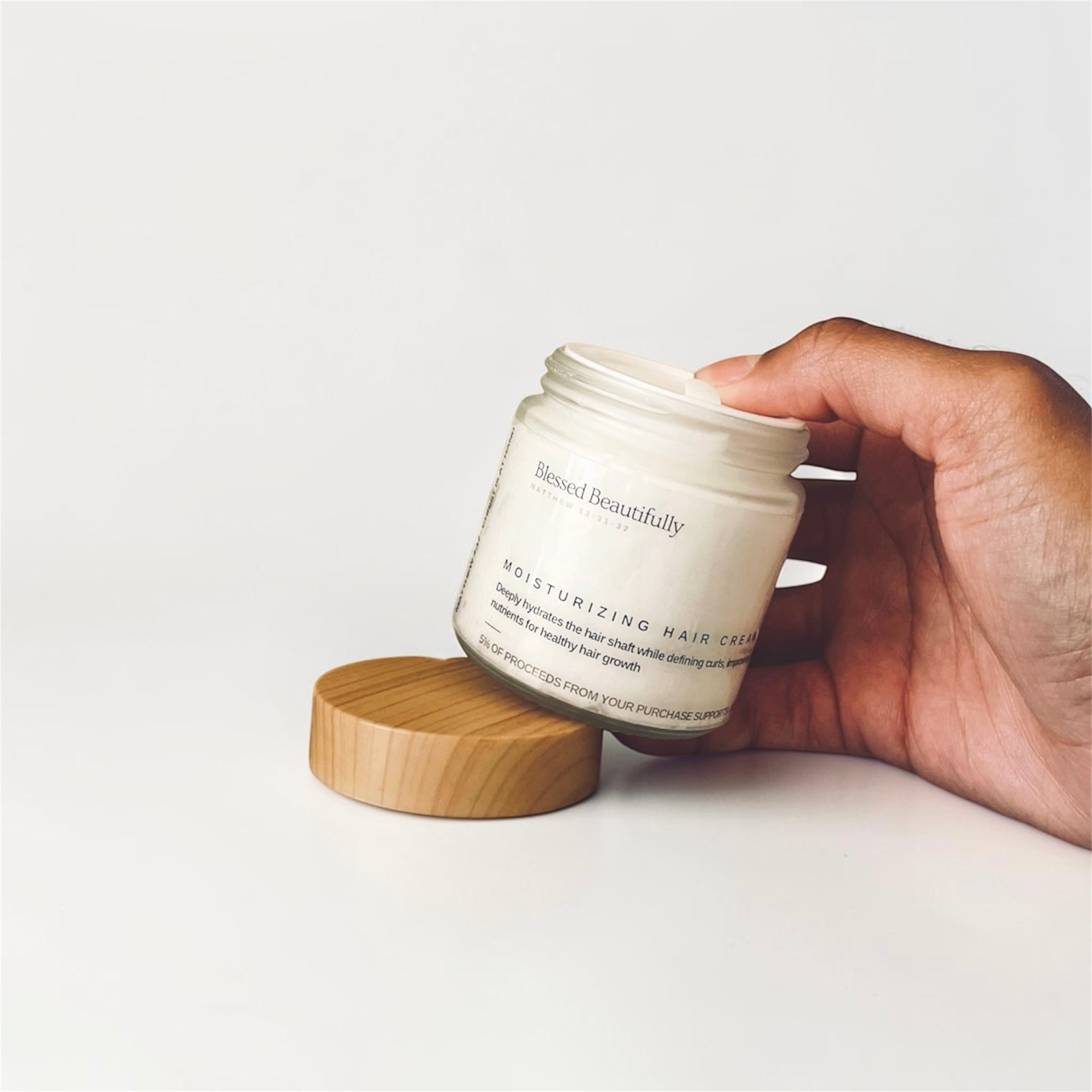 Blessed Beautifully Moisturizing Hair Cream, 4 oz