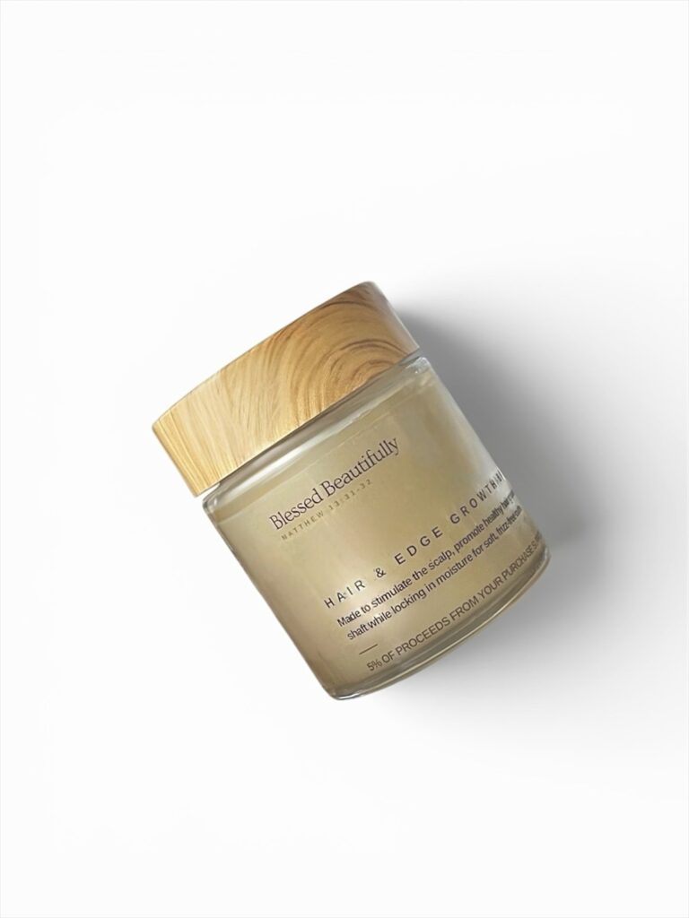 Blessed Beautifully Hair and Edge Growth Balm, 4 oz